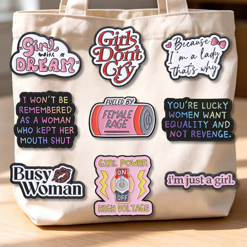 Jewelry Making History - Pins de esmalte con motivos de