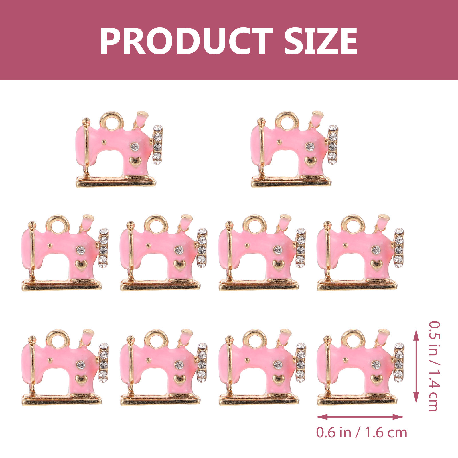 10 piezas de dijes vintage, co - Jewelry Making Machines reseña y precio