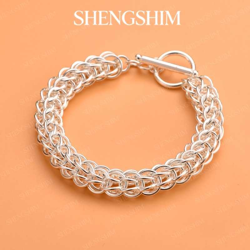 Pulsera de plata de ley 925 co - Jewelry Making Board reseña y precio